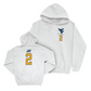 WVU Men's Basketball White Logo Hoodie  - Dylan Jay