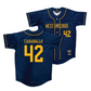 WVU Baseball Navy Jersey    - Carlos Caraballo