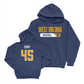 WVU Baseball Navy Staple Hoodie   - Aiden Cody